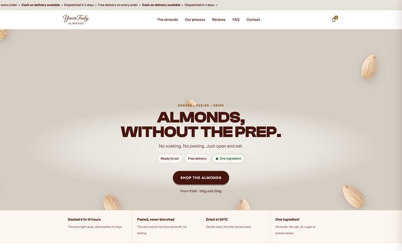 Yours Truly Almonds