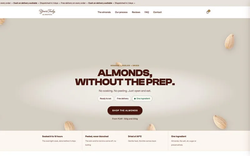 Yours Truly Almonds